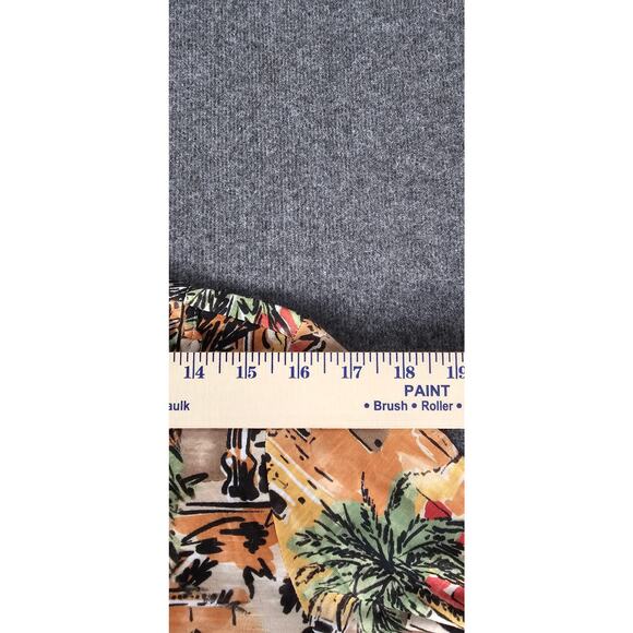 Alfred Dunner womens shirt sz S tropical print mid sleeve pull over palm trees - Picture 6 of 9